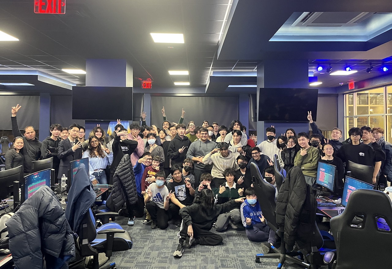 League of Legends finals — players in action